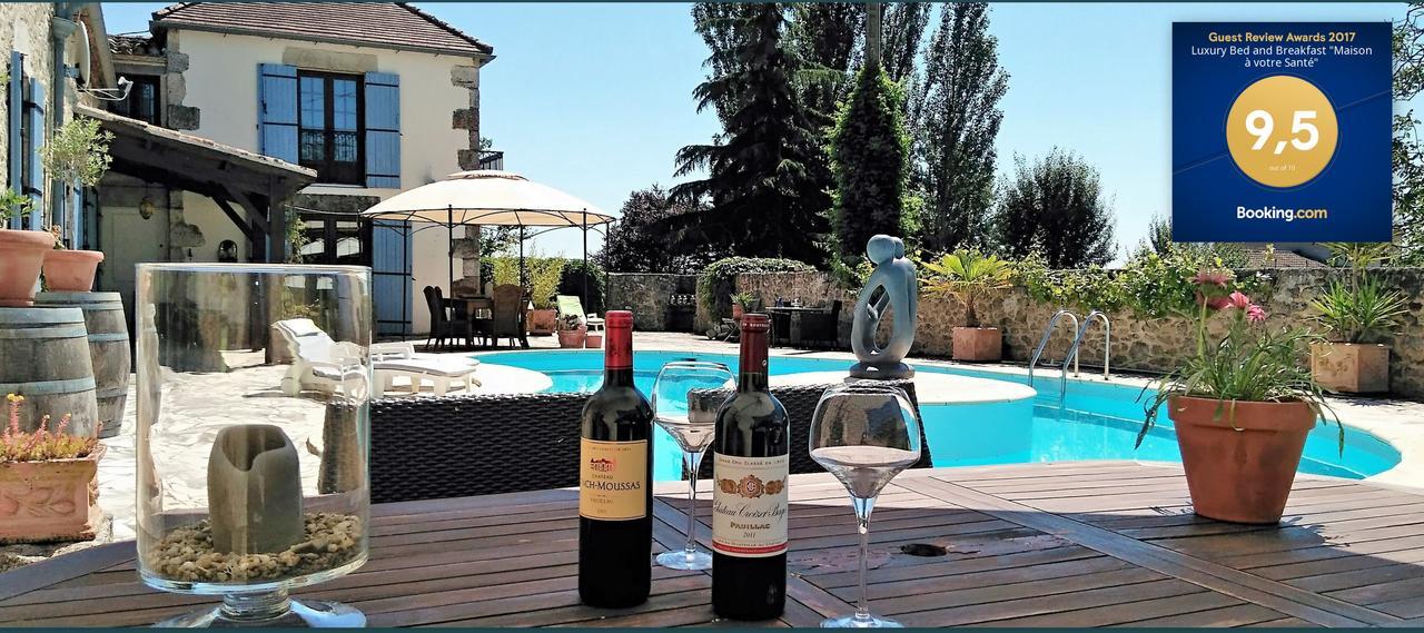 Savignac-de-Duras Luxury B&B Maison A Votre Sante, In Bordeaux Wine Region المظهر الخارجي الصورة