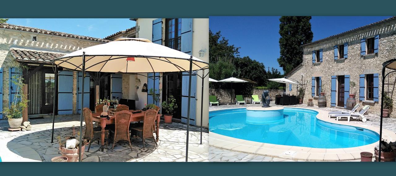 Savignac-de-Duras Luxury B&B Maison A Votre Sante, In Bordeaux Wine Region المظهر الخارجي الصورة