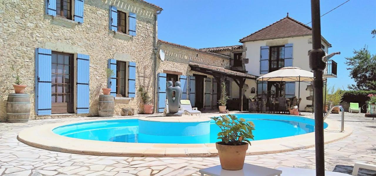 Savignac-de-Duras Luxury B&B Maison A Votre Sante, In Bordeaux Wine Region المظهر الخارجي الصورة